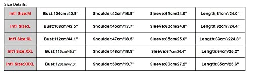 Bomber Jacket Men, Men’s Jackets-Windproof Lightweight Bomber Jacket Full Zip Winter Warm Padded Coats Outwear - Image 6