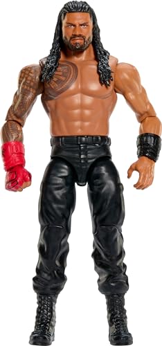 Mattel WWE Action Figure, Series #146 Roman Reigns 6-inch Collectible with 10 Articulation Points & Life-Like Look - Image 8