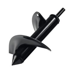 Auger Drill Bit for Planting 2 x 14.5 Inch, Garden Auger Spiral Drill Bit for 3/8 Hex Drive Drill, Earth Post Hole Digger Bulb Planter Plant Flower Planting Auger for Drill Rapid Bedding Digging