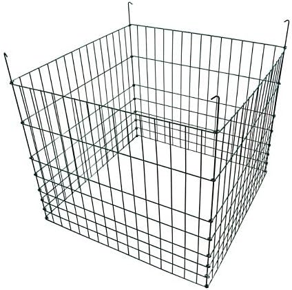 MTB Garden Wire Compost Bin 30x30x24 inches, Green, Garden Bed Fencing - Image 13