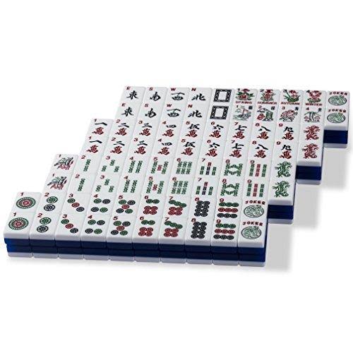 Set of 166 American Mahjong Tiles – Solo Koi Yellow Mountain Imports - Image 2