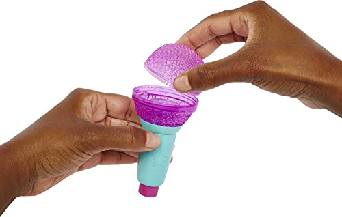 Mattel Karma??s World Doll with Microphone Hair Styling Tool & Accessories, 75+ Pieces, Shine ‘N Style Mattel Karma Playset - Image 5