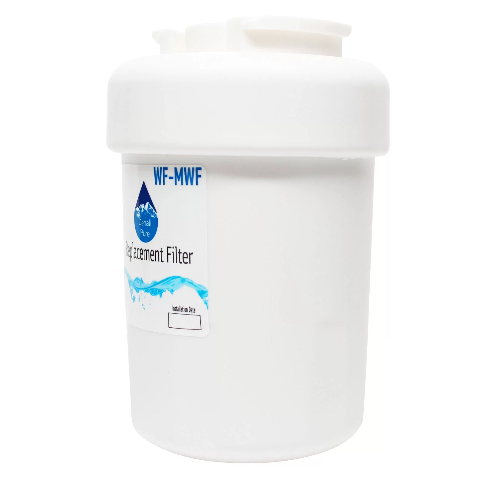 5-Pack Replacement General Electric GSH22JFZBWW Refrigerator Water Filter – Compatible General Electric MWF, MWFP Fridge Water Filter Cartridge – Denali Pure Brand - Image 3