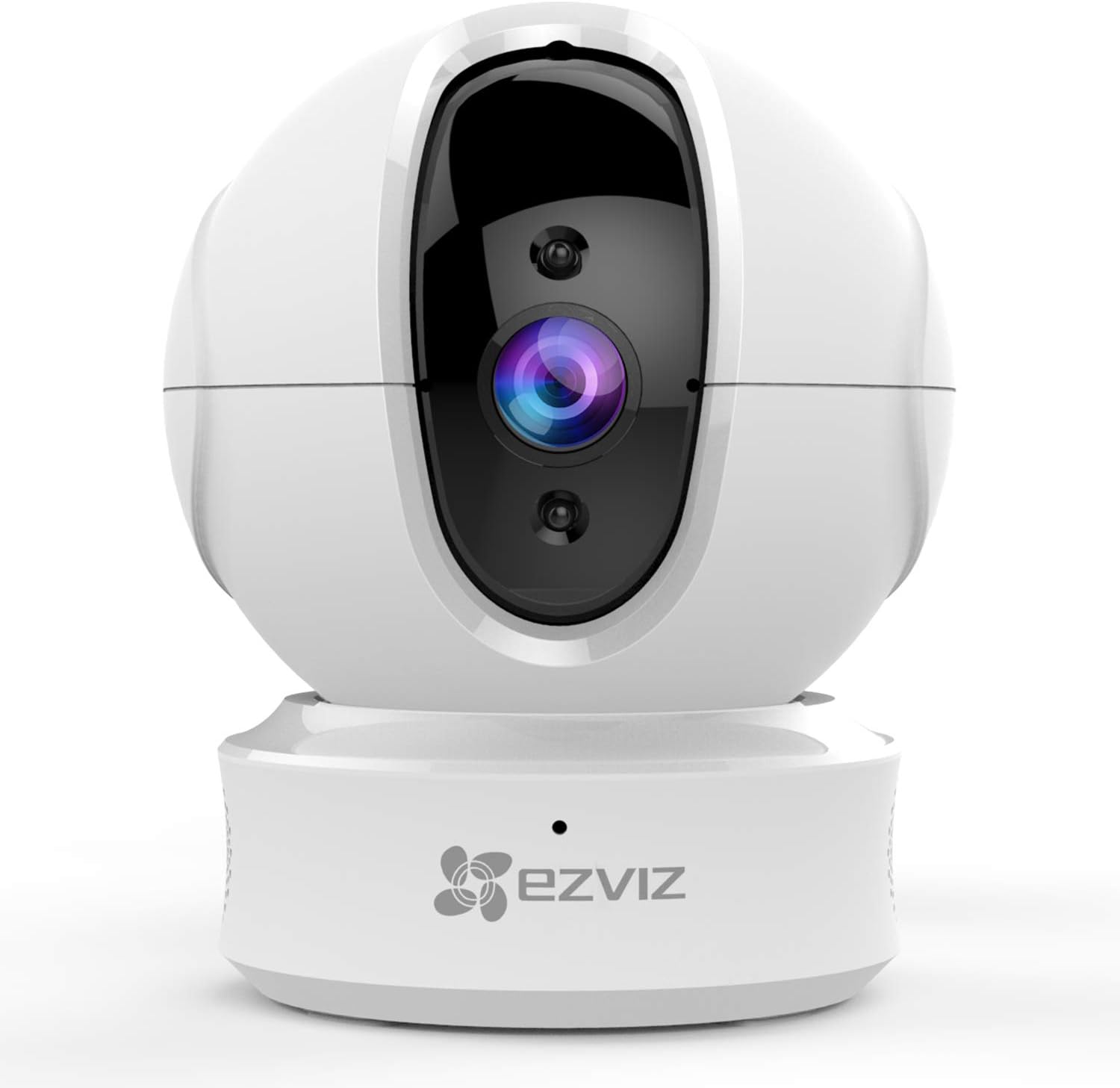 EZVIZ C6CN 1080p Indoor Pan/Tilt WiFi Security Camera, 360?? Coverage, Auto Motion Tracking, Two-Way Audio, Clear 30ft Night Vision, Supports MicroSD Card up to 256GB (Sold Seperately), 2.4GHz WiFi