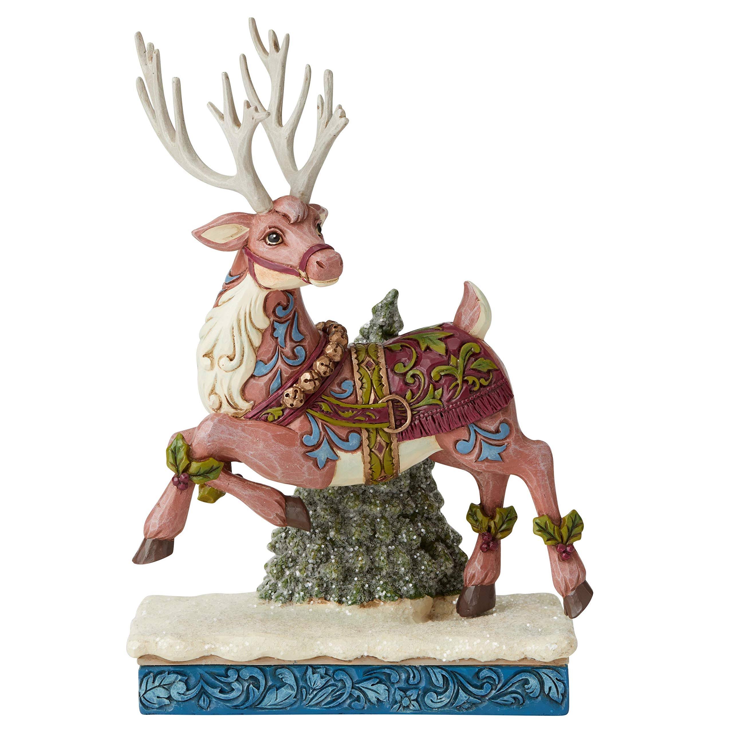 Jim Shore Adventure Bound Polyresin Victorian Reindeer 6004181