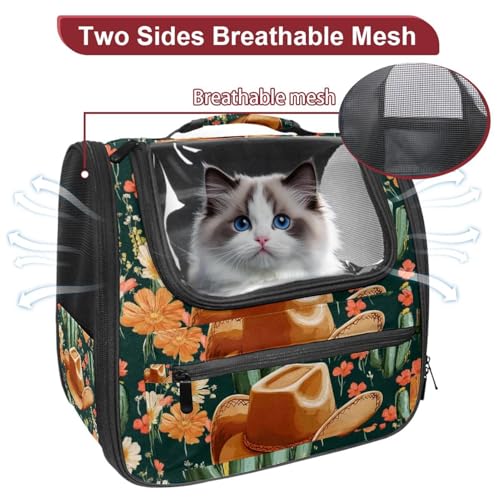 Halloween Pet Carrier Airline Approved Pet Carrier Bag Dog Carrier for Small Medium Cats Dogs Puppies Kitten - Image 57