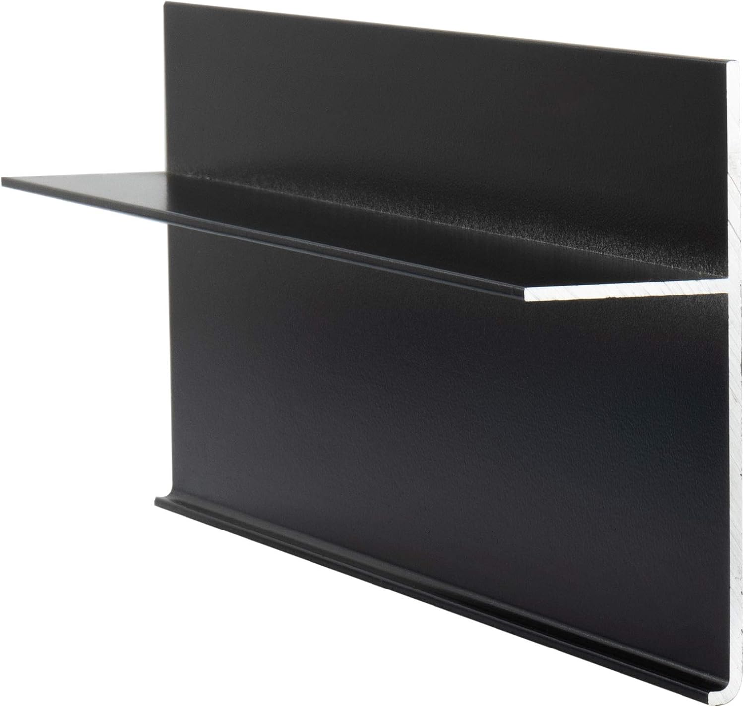 RecPro RV Slideout Trim | 92 Length | Black or White Color Options | Aluminum | Made in The USA (2 Trim Pieces, Black)
