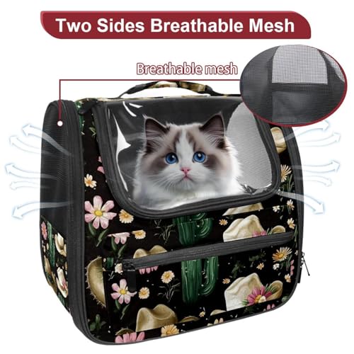 Halloween Pet Carrier Airline Approved Pet Carrier Bag Dog Carrier for Small Medium Cats Dogs Puppies Kitten - Image 42
