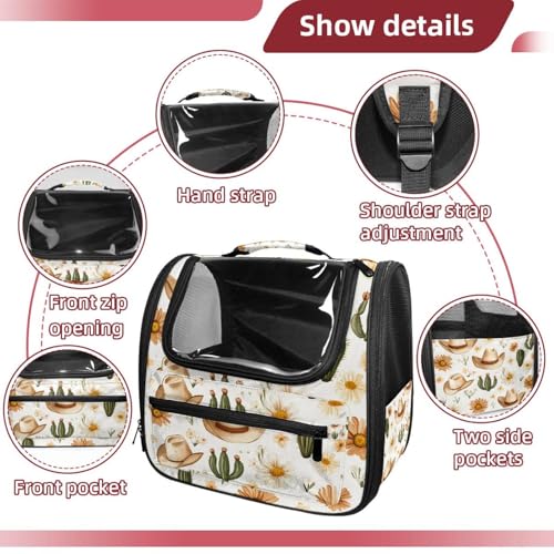 Halloween Pet Carrier Airline Approved Pet Carrier Bag Dog Carrier for Small Medium Cats Dogs Puppies Kitten - Image 96