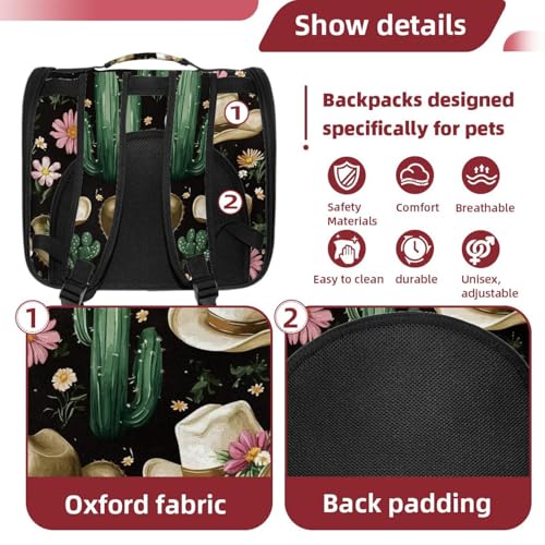 Halloween Pet Carrier Airline Approved Pet Carrier Bag Dog Carrier for Small Medium Cats Dogs Puppies Kitten - Image 44